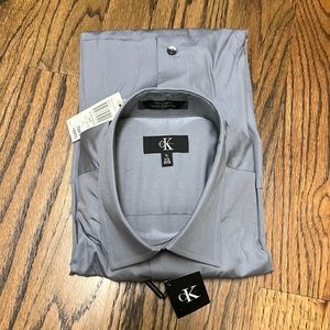 NWT Calvin Klein Men’s Long Sleeve Dress Shirt XL